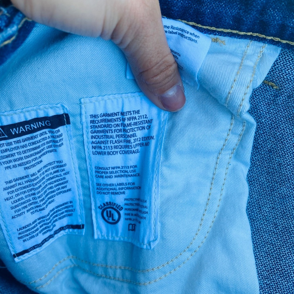Carhartt FLAME-RESISTANT RUGGED FLEX STRAIGHT JEAN - Picture 11 of 14